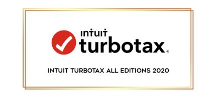 Intuit TurboTax All Editions 2020 digital courses