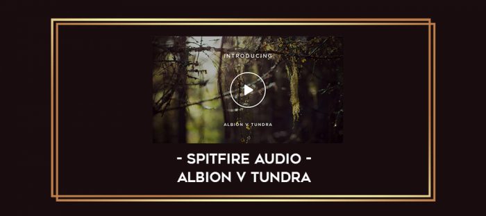 Spitfire Audio - Albion V Tundra digital courses
