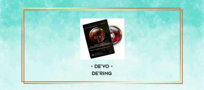 De'Vo - De'ring digital courses
