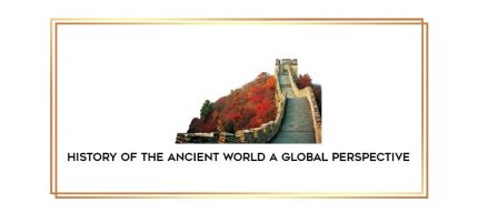History of the Ancient World A Global Perspective digital courses