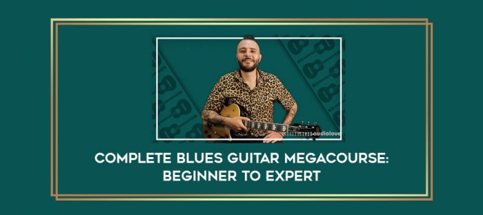 Complete Blues Guitar Megacourse: Beginner to Expert digital courses