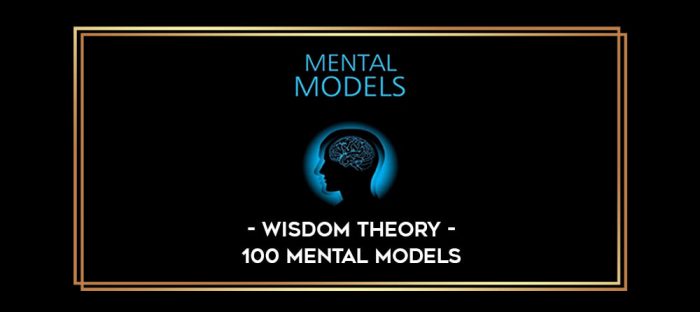 Wisdom Theory - 100 Mental Models digital courses