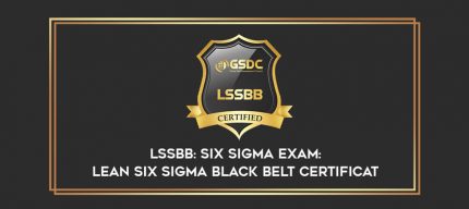 LSSBB : Six Sigma Exam: Lean Six Sigma Black Belt certificat digital courses