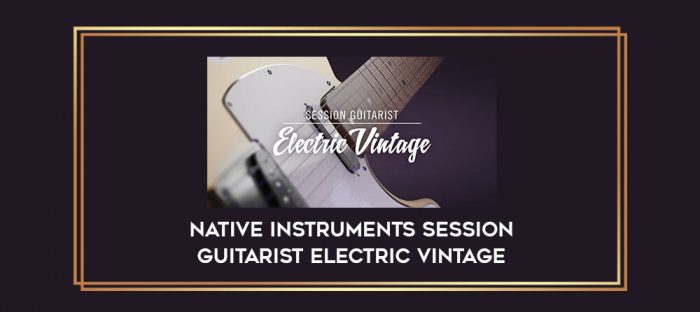Native Instruments Session Guitarist Electric Vintage digital courses