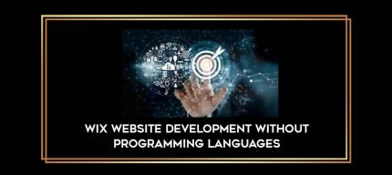 Wix Website Development without Programming Languages digital courses