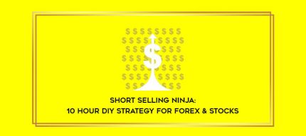 Short Selling Ninja: 10 Hour DIY Strategy for Forex & Stocks digital courses