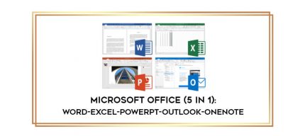 Microsoft Office (5 in 1):Word-Excel-PowerPt-Outlook-OneNote digital courses