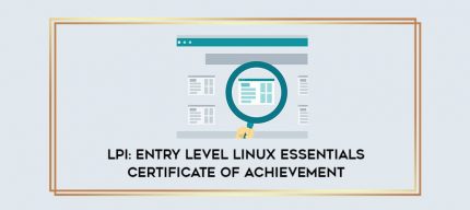 LPI :Entry Level Linux Essentials Certificate of Achievement digital courses