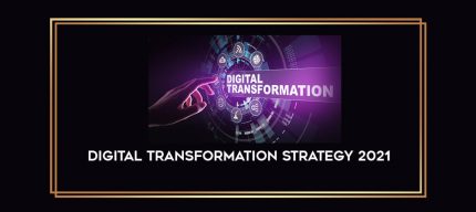Digital transformation strategy 2021 digital courses