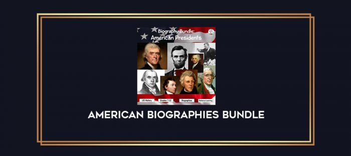 American Biographies Bundle digital courses