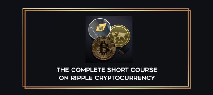 The Complete Short Course on Ripple Cryptocurrency digital courses