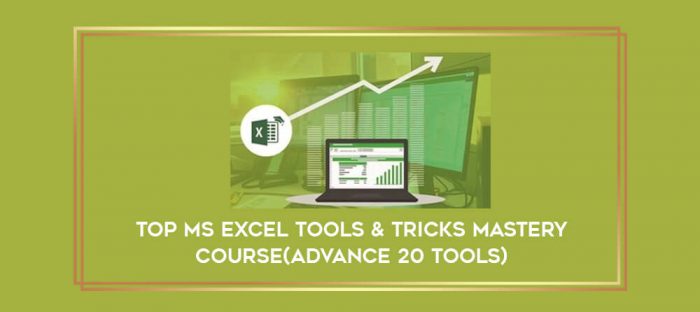 Top MS Excel Tools & Tricks Mastery Course(Advance 20 Tools) digital courses