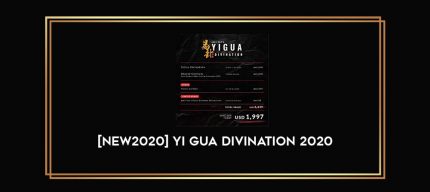 [New2020] Yi Gua Divination 2020 digital courses