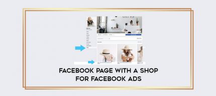 Facebook Page With A Shop For Facebook Ads digital courses