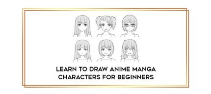 Learn To Draw Anime Manga Characters For Beginners digital courses