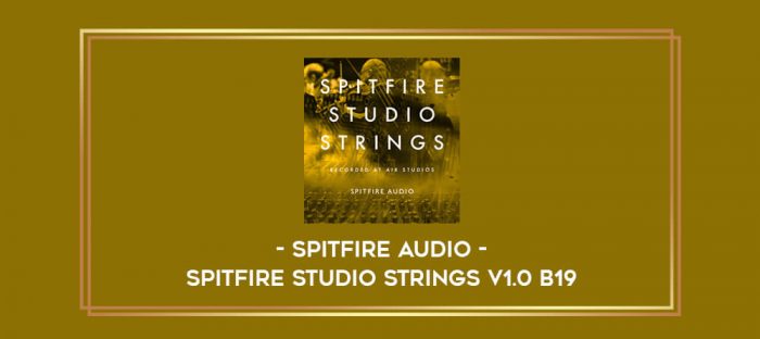 Spitfire Audio - Spitfire Studio Strings V1.0 b19 digital courses