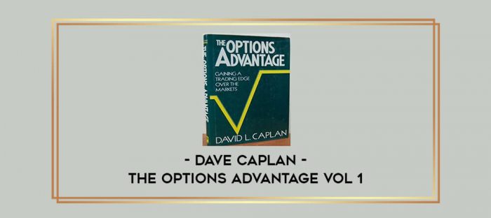 Dave Caplan - The Options Advantage Vol 1 Online courses