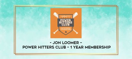 Jon Loomer - Power Hitters Club - 1 Year Membership digital courses