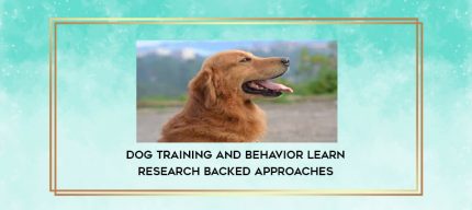 Dog Training and Behavior Learn Research Backed Approaches digital courses