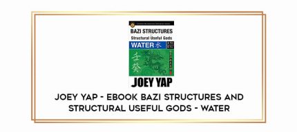 Joey Yap - The Power of X : Analysing the 10 Gods [Book 4] digital courses