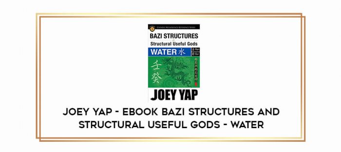 Joey Yap - The Power of X : Analysing the 10 Gods [Book 4] digital courses