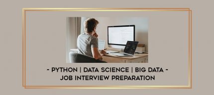 Python | Data Science | Big Data - Job Interview Preparation digital courses