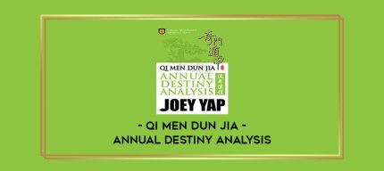 Qi Men Dun Jia Annual Destiny Analysis digital courses