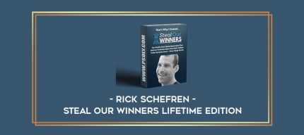 Rick Schefren - Steal Our Winners Lifetime Edition digital courses