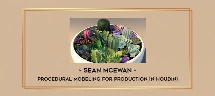 Procedural Modeling for Production in Houdini with Sean McEwan digital courses