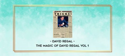 David Regal - The Magic of David Regal Vol 1 digital courses