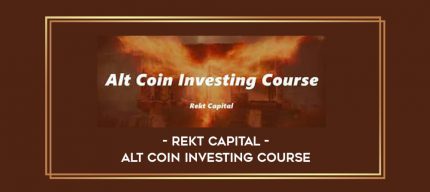 Rekt Capital - Alt Coin Investing Course digital courses