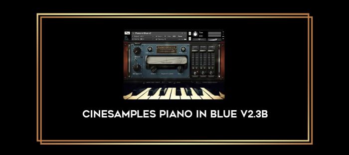 Cinesamples Piano in Blue v2.3b digital courses