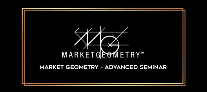 Market Geometry - Advanced Seminar digital courses