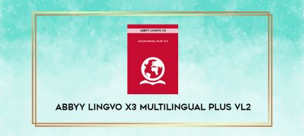 ABBYY Lingvo x3 Multilingual Plus vl2 digital courses