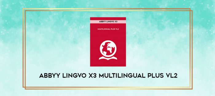 ABBYY Lingvo x3 Multilingual Plus vl2 digital courses