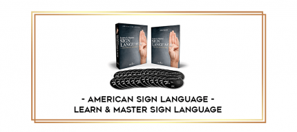American Sign Language - Learn & Master Sign Language digital courses