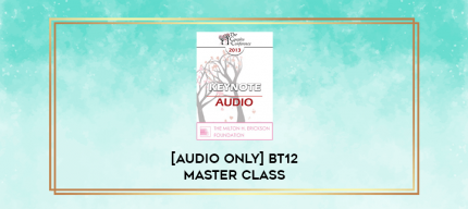 BT12 Master Class 02 - Brief Therapy: Experiential Approaches Combining Gestalt and Hypnosis (II) - Jeffrey Zeig