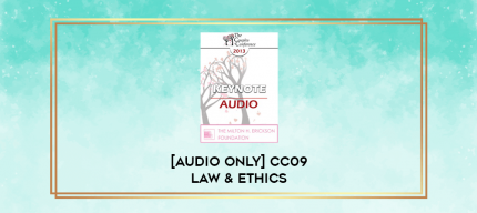 CC09 Law & Ethics 02 - Law & Ethics Workshop 2 - Steven Frankel