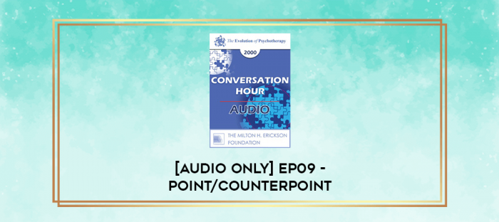 EP09 - Point/Counterpoint 10 - Encountering the Risk of Suicide - James Hillman