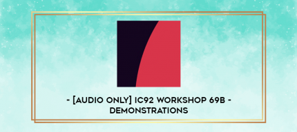 IC92 Workshop 69b - Demonstrations V - The Utilization of Symptom Sequences in Hypnotherapy - Eric Greenleaf