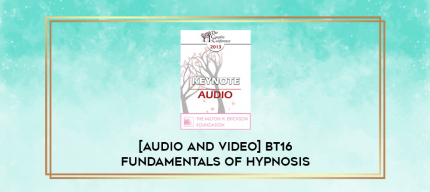 BT16 Fundamentals of Hypnosis 03 - Brent Geary