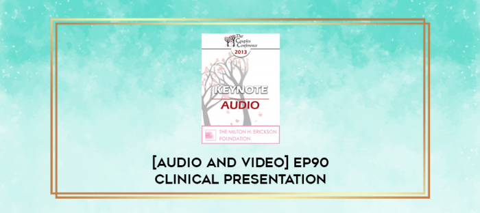 EP90 Clinical Presentation 13 - Demonstration of Supervision - Miriam Polster