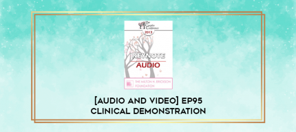 EP95 Clinical Demonstration 07 - Practice in Classical Jungian Dream Work - James Hillman