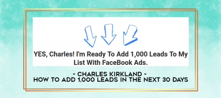 Charles Kirkland - How To Add 1