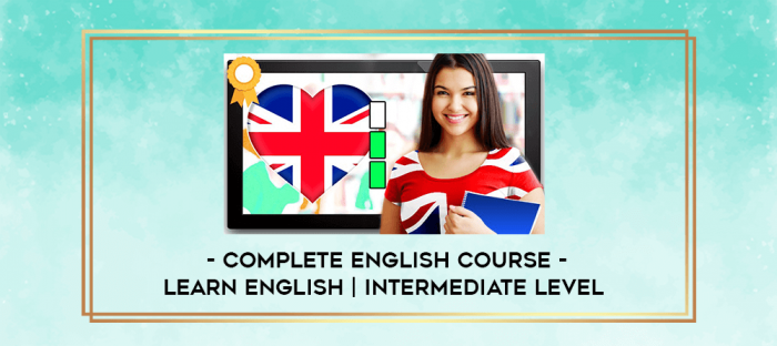 Complete English Course - Learn English | Intermediate Level digital courses