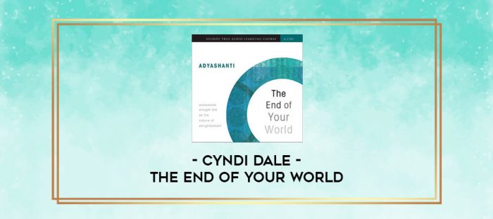Cyndi Dale - THE END OF YOUR WORLD digital courses