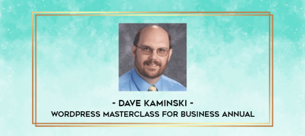 Dave Kaminski - Camtasia  Jumpstart for Windows and Mac digital courses