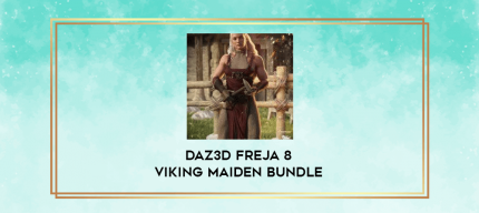 Daz3D Freja 8 Viking Maiden Bundle digital courses