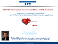 Richard D Mullvain - COVID-19: Cardiovascular Conundrums and Cases for MTM Pharmacists digital courses