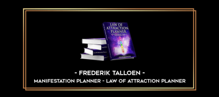 Frederik Talloen - Manifestation Planner - Law Of Attraction Planner digital courses